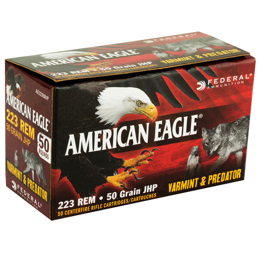 FED AM EAGLE V&P 223REM 50GR 50/250 - FEAE22350VP - Marksmans Corner