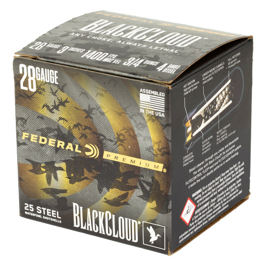 FED BLK CLOUD 28GA 2.75 