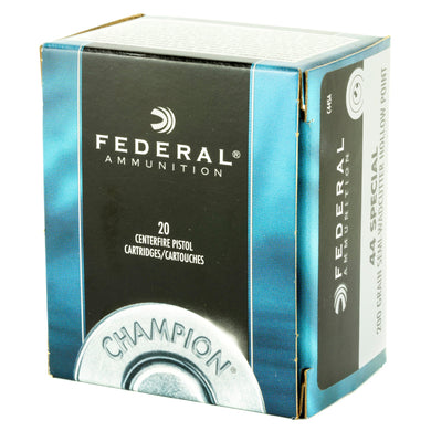 FED CHAMP 44SP 200GR SWCHP 20/500 - FEC44SA - Marksmans Corner