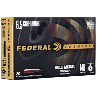 FED GLD MDL 6.5CM 140GR HYB 20/200 - FEGM65CRDBH2 - Marksmans Corner