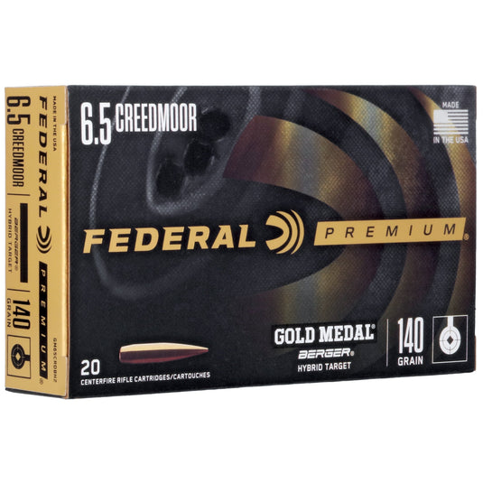 FED GLD MDL 6.5CM 140GR HYB 20/200 - FEGM65CRDBH2 - Marksmans Corner