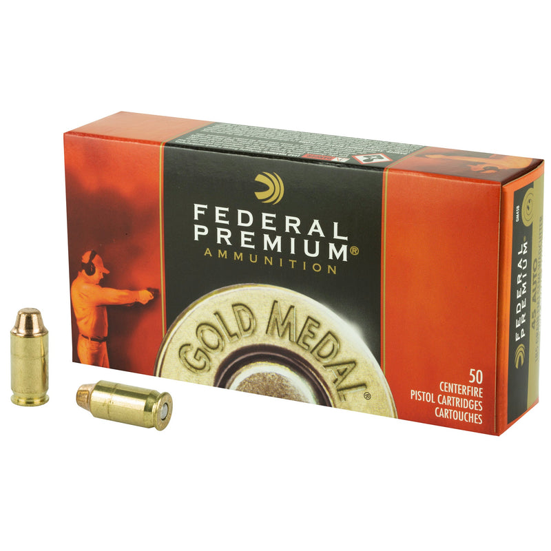 Load image into Gallery viewer, FED GOLD MDL 45ACP 185 FM/SW 50/1000 - FEGM45B - Marksmans Corner
