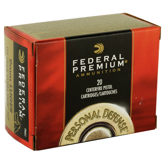 FED HYDRA-SHOK 9MM 124GR HP 20/500 - FE9HS1 - Marksmans Corner