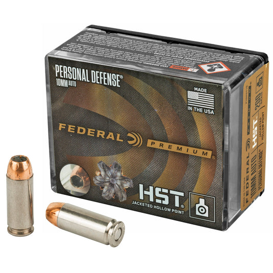 FED PD HST 10MM 200GR JHP 20/200 - FEP10HST1S - Marksmans Corner