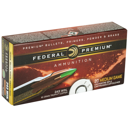 FED PRM 243WIN 85GR TRPHY COPPER 20 - FEP243TC1 - Marksmans Corner