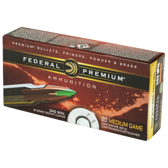 FED PRM 243WIN 85GR TRPHY COPPER 20 - FEP243TC1 - Marksmans Corner