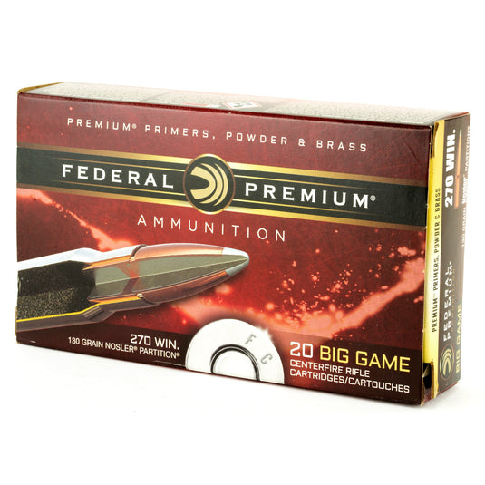 FED PRM 270WIN 130GR NP 20/200 - FEP270P - Marksmans Corner