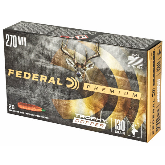 FED PRM 270WIN 130GR TRPHY COPPER 20 - FEP270TC1 - Marksmans Corner