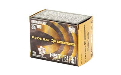 FED PRM 357MAG 154GR HST JHP 20/200 - FEP357HST1S - Marksmans Corner