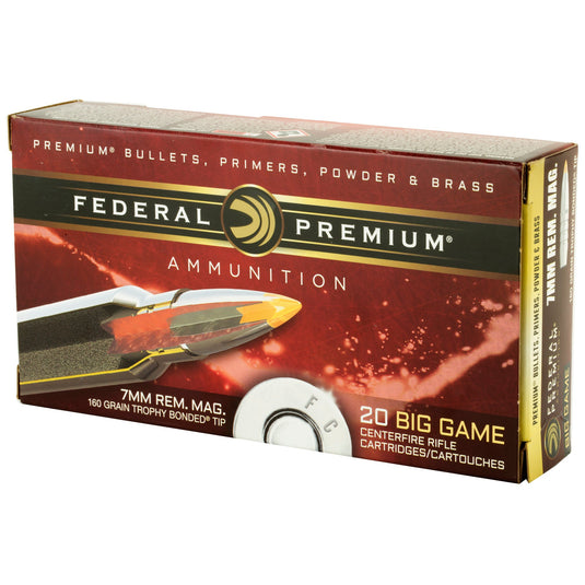 FED PRM 7MMREM 160GR TRPHY TIP 20/20 - FEP7RTT1 - Marksmans Corner