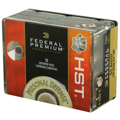 FED PRM HST 45ACP 230GR JHP 20/200 - FEP45HST2S - Marksmans Corner