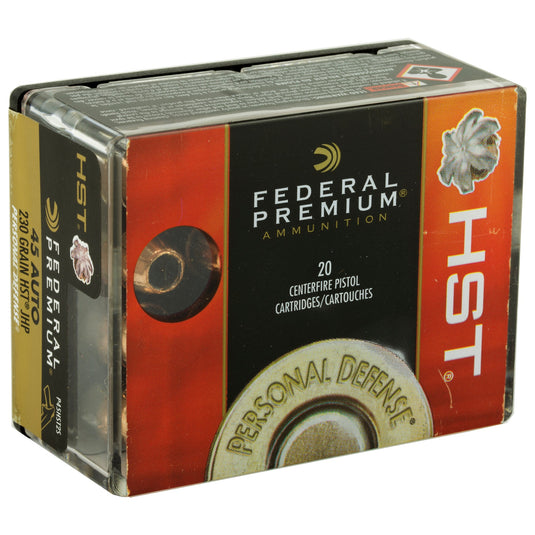 FED PRM HST 45ACP 230GR JHP 20/200 - FEP45HST2S - Marksmans Corner