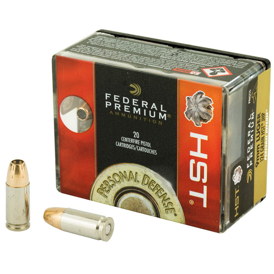 FED PRM HST 9MM 124GR JHP 20/200 - FEP9HST1S - Marksmans Corner