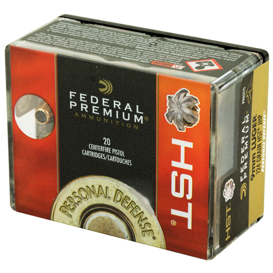 FED PRM HST 9MM 124GR JHP 20/200 - FEP9HST1S - Marksmans Corner