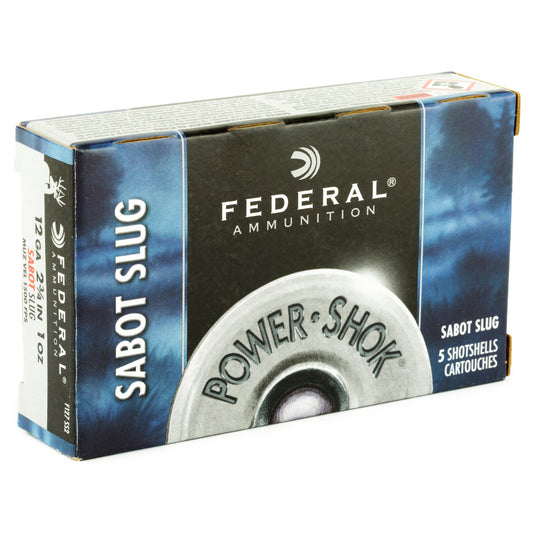 FED PWRSHK 12GA 2.75 SABOT SLG 5/250 - FEF127SS2 - Marksmans Corner