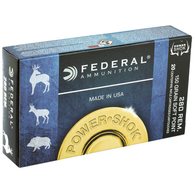 FED PWRSHK 280REM 150GR SP 20/200 - FE280B - Marksmans Corner