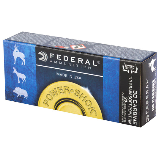 FED PWRSHK 30CARB 110GR SPRN 20/200 - FE30CA - Marksmans Corner