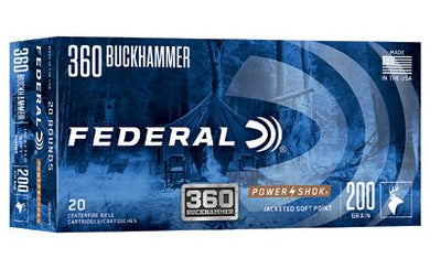 FED PWRSHK 360 BCKHMMR 200GR 20/200 - FE360BHBS - Marksmans Corner