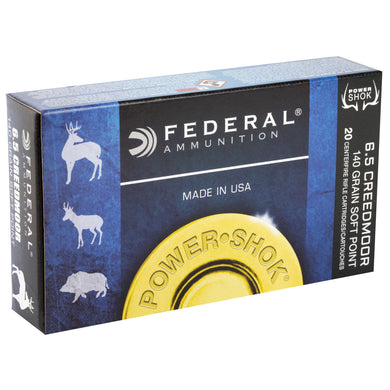 FED PWRSHK 6.5CM 140GR SP 20/200 - FE65CRDB - Marksmans Corner