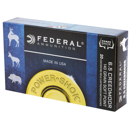 FED PWRSHK 6.5CM 140GR SP 20/200 - FE65CRDB - Marksmans Corner