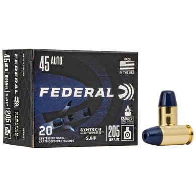 FED SYN DEF 45ACP 205GR SJHP 20/200 - FES45SJT1 - Marksmans Corner