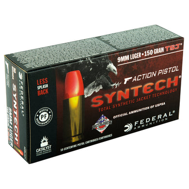 FED SYNTECH 9MM 150GR TSJ 50/500 - FEAE9SJAP1 - Marksmans Corner