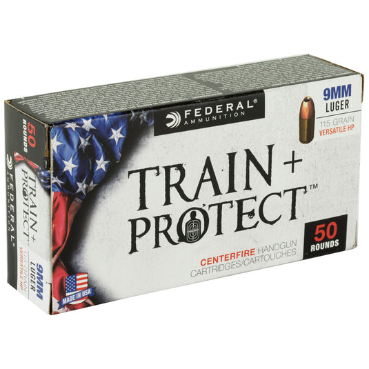 FED TRAIN/PROTCT 9MM 115GR VHP 50 - FETP9VHP1 - Marksmans Corner