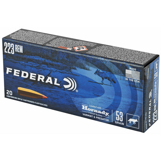 FED V&P 223REM 53GR HRNDY V-MAX 20/2 - FEV223VM53 - Marksmans Corner