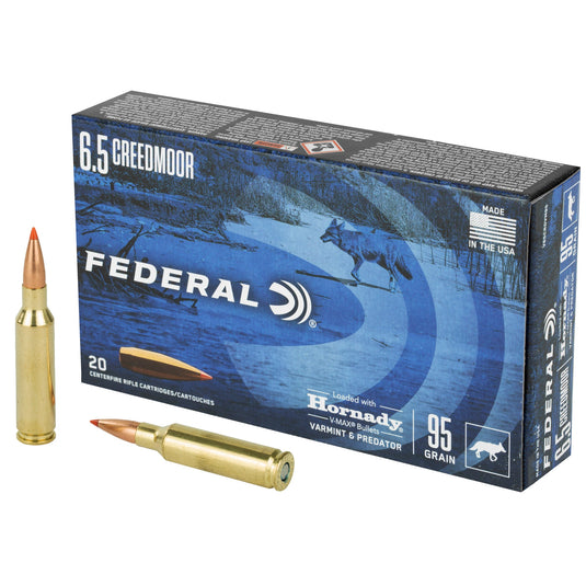 FED V&P 6.5 CM 95GR HRNDY V-MAX 20/2 - FEV65CRDVM95 - Marksmans Corner