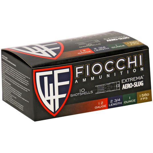 FIOCCHI 12GA AERO SLUG HV 10/250 - F12SLUG - Marksmans Corner