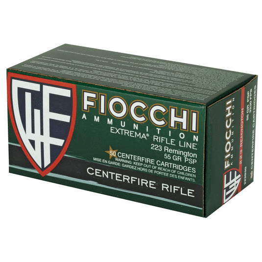 FIOCCHI 223REM 55GR PSP 50/500 - F223B50 - Marksmans Corner