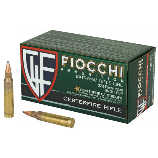 FIOCCHI 223REM 55GR PSP 50/500 - F223B50 - Marksmans Corner