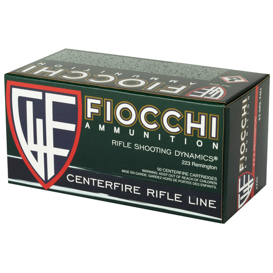 FIOCCHI 223REM 62GR FMJBT 50/1000 - F223C - Marksmans Corner