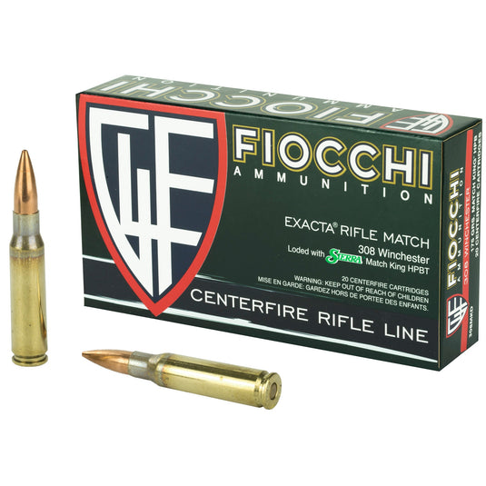 FIOCCHI 308WIN 175GR HPBT MK 20/200 - F308MKD - Marksmans Corner