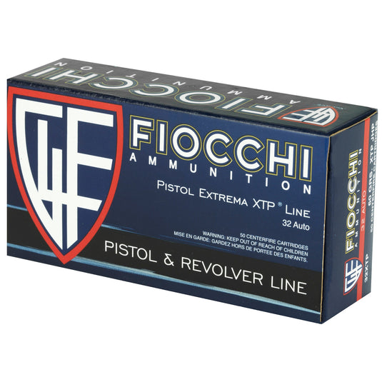 FIOCCHI 32ACP 60GR XTP 50/500 - F32XTP - Marksmans Corner