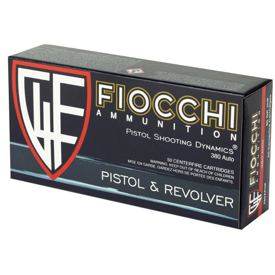 FIOCCHI 380ACP 90GR JHP 50/1000 - F380APHP - Marksmans Corner