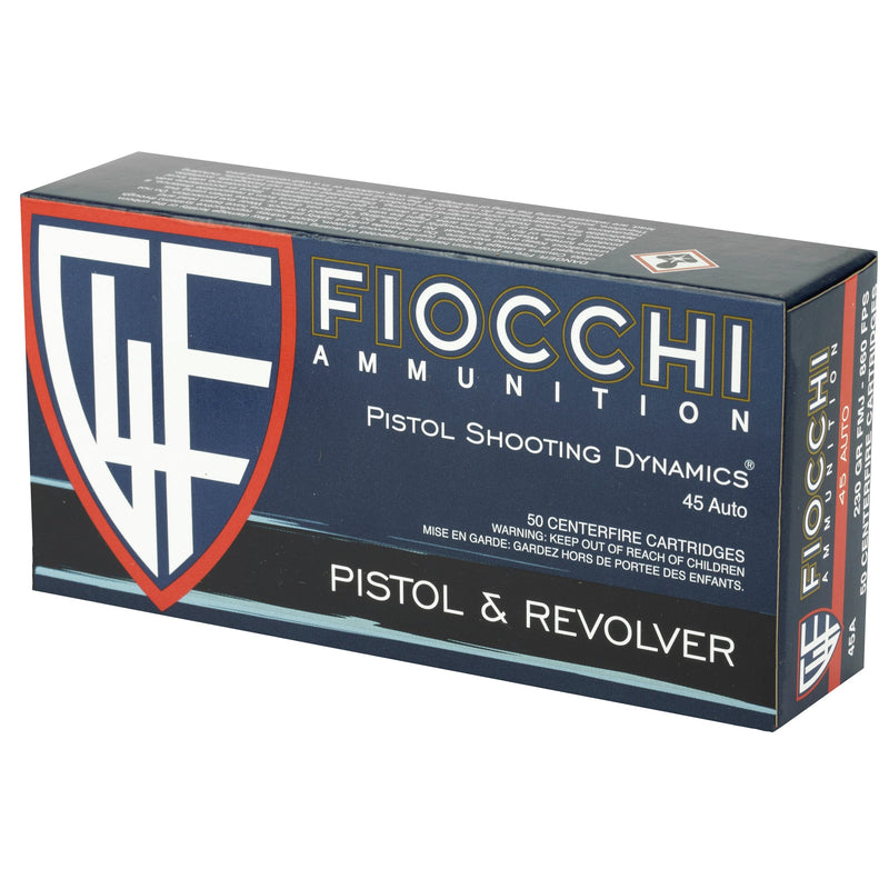 Load image into Gallery viewer, FIOCCHI 45ACP 230GR FMJ 50/500 - F45A500 - Marksmans Corner
