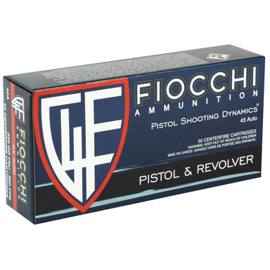 FIOCCHI 45ACP 230GR FMJ 50/500 - F45A500 - Marksmans Corner