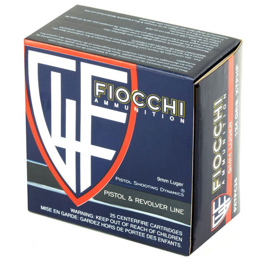 FIOCCHI 9MM 124GR XTP 25/500 - F9XTPC25 - Marksmans Corner