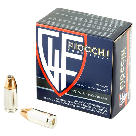 FIOCCHI 9MM 124GR XTP 25/500 - F9XTPC25 - Marksmans Corner