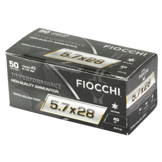 FIOCCHI HP 5.7X28MM 40GR THP 50/500 - F57PT40 - Marksmans Corner