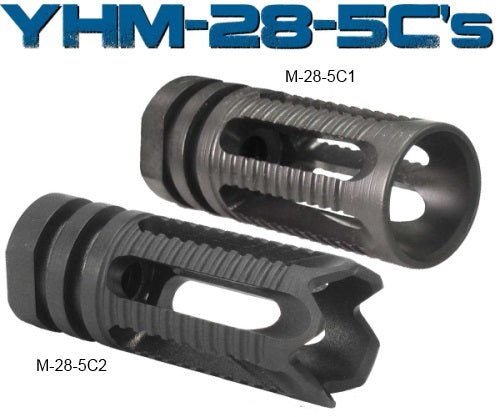 FLASH HIDER PHANT 5.56 W/TEETH - YHM-28-5C2 - Marksmans Corner