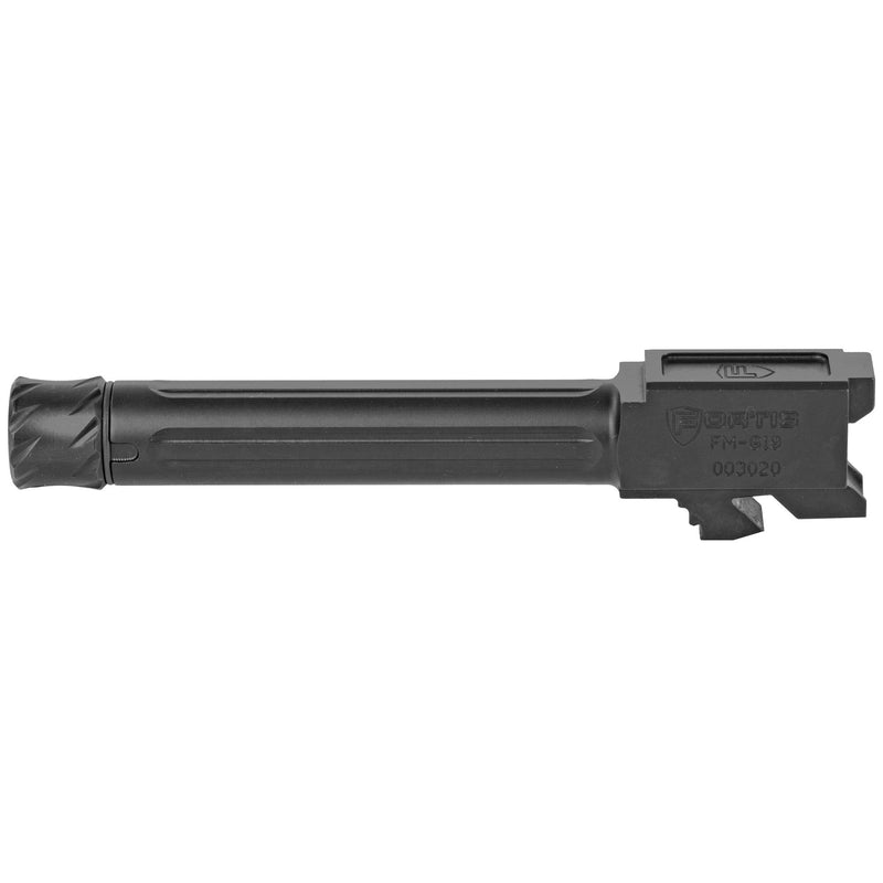 Load image into Gallery viewer, FORTIS BARREL FOR GLK 19 BLACK THRD - FORTFM-G19-TB-BLK - Marksmans Corner
