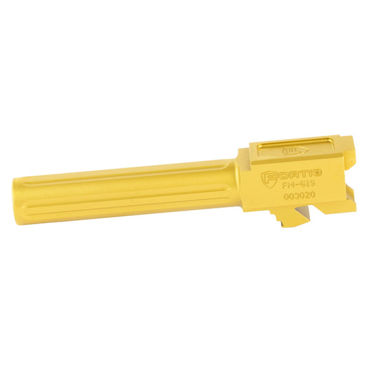 FORTIS BARREL FOR GLK 19 TIN GOLD - FORTFM-G19-TIN - Marksmans Corner