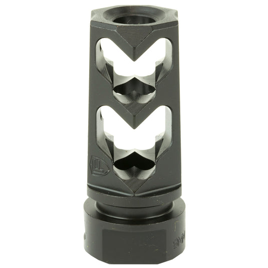 FORTIS MUZZLE BRAKE 9MM 1/2X28 BLK - FORT9MM-MB-BLK-28 - Marksmans Corner