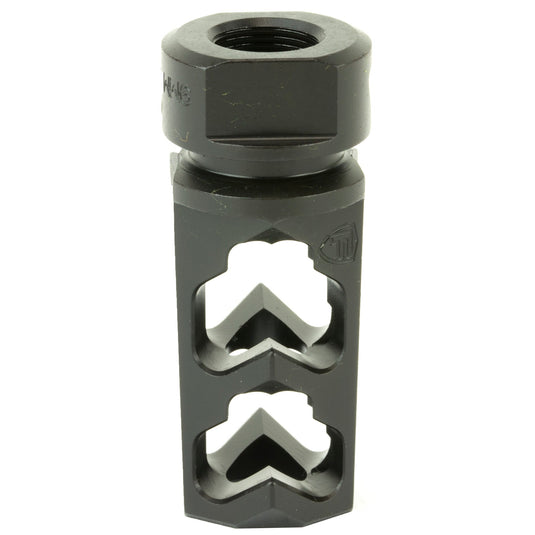 FORTIS MUZZLE BRAKE 9MM 1/2X28 BLK - FORT9MM-MB-BLK-28 - Marksmans Corner