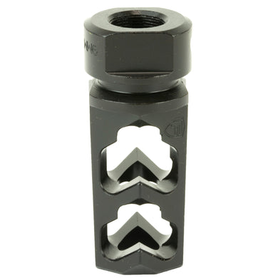 FORTIS MUZZLE BRAKE 9MM 1/2X36 BLK - FORT9MM-MB-BLK-36 - Marksmans Corner