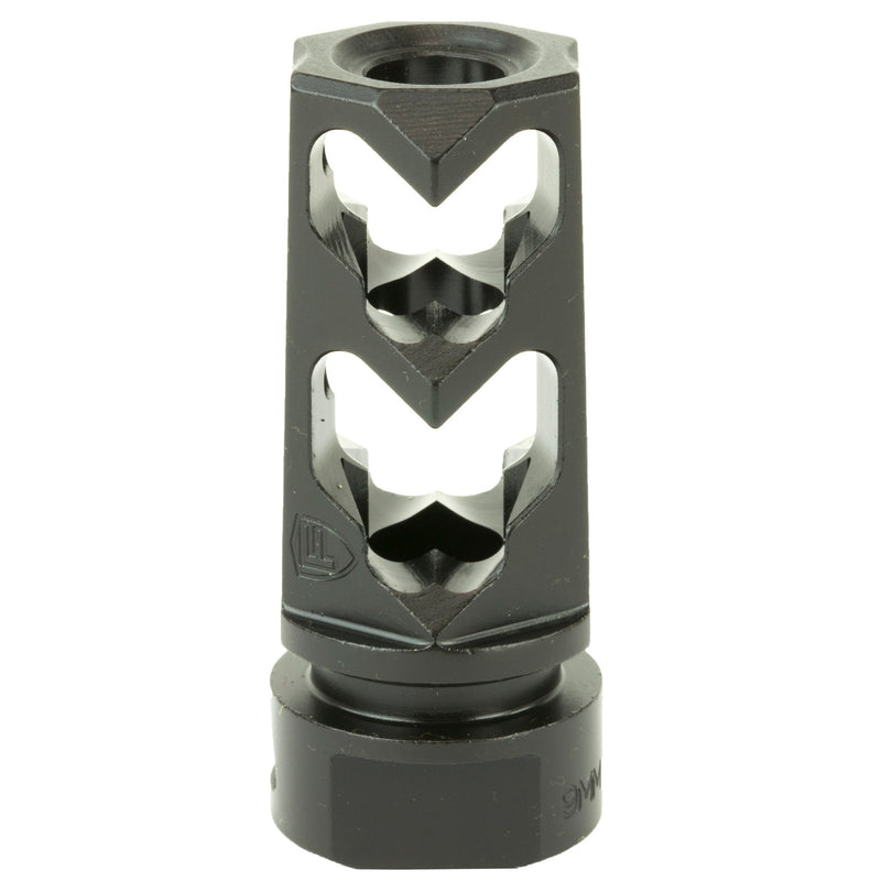 Load image into Gallery viewer, FORTIS MUZZLE BRAKE 9MM 1/2X36 BLK - FORT9MM-MB-BLK-36 - Marksmans Corner
