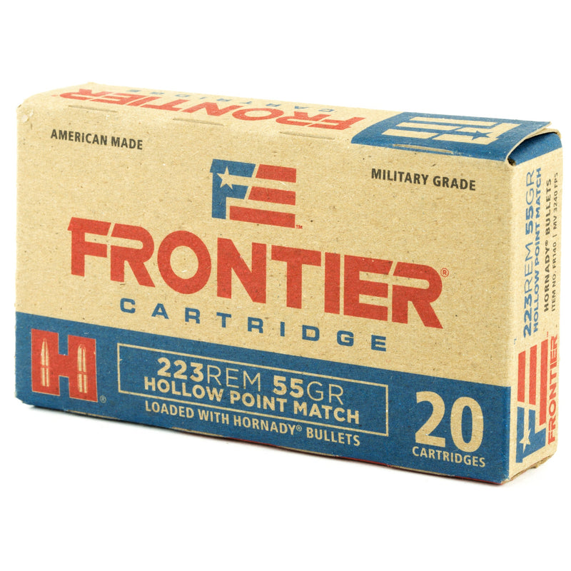 Load image into Gallery viewer, FRONTIER 223REM 55GR HP MATCH 20/500 - HFR140 - Marksmans Corner
