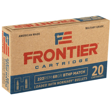 FRONTIER 223REM 68GR BTHP MTCH 20 - HFR160 - Marksmans Corner